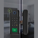 Fechadura Inteligente Wi-Fi Lumini de Sobrepor Porta de Vidro Novadigital Tuya