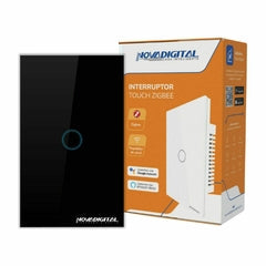 Interruptor Touch Zigbee 1 Botão Mesh Novadigital Tuya