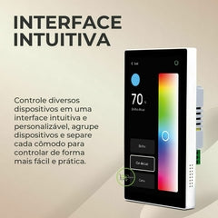 Central Inteligente 4x2 MiniPad Ekaza Tuya