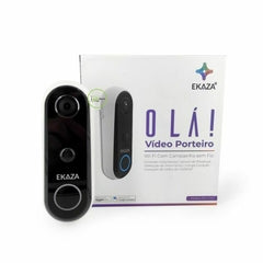 Vídeo Porteiro Inteligente Wifi Ekaza EKLY 0137 Tuya Alexa e Google